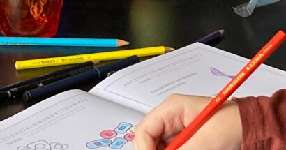 Een thuisonderwijsdag bij Bianca en Ayden